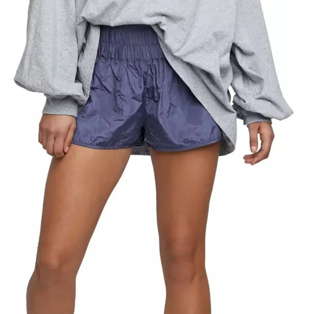 Free People Movement Way Home athletic purple shorts size small